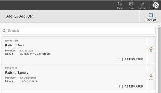 Tablet Directory About the Patient Directory
